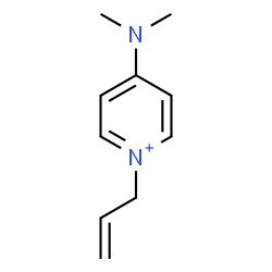 ChemSpider 2D Image | 1-Allyl-4-(dimethylamino)pyridinium | C10H15N2