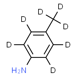 ChemSpider 2D Image | 4-(~2~H_3_)Methyl(~2~H_4_)aniline | C7H2D7N