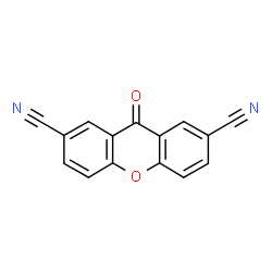 ChemSpider 2D Image | 2,7-Dicyanoxanthone | C15H6N2O2