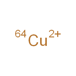 ChemSpider 2D Image | (~64~Cu)Copper(2+) | 64Cu