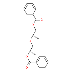 ChemSpider 2D Image | (2S)-1-{[(2S)-1-(Benzoyloxy)-2-propanyl]oxy}-2-propanyl benzoate | C20H22O5