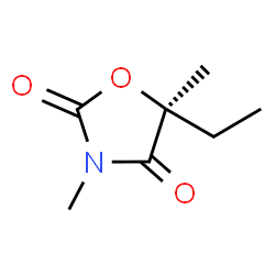 ChemSpider 2D Image | (5S)-5-Ethyl-3,5-dimethyl-1,3-oxazolidine-2,4-dione | C7H11NO3
