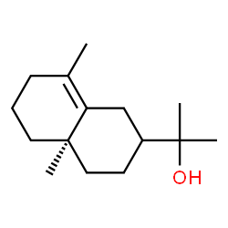 ChemSpider 2D Image | 2-[(4aR)-4a,8-Dimethyl-1,2,3,4,4a,5,6,7-octahydro-2-naphthalenyl]-2-propanol | C15H26O