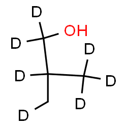 ChemSpider 2D Image | 2-(~2~H_1_)Methyl-1-(~2~H_6_)propanol | C4H3D7O