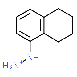 ChemSpider 2D Image | 5,6,7,8-Tetrahydro-1-naphthalenylhydrazinium | C10H15N2