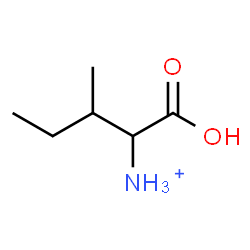 ChemSpider 2D Image | 1-Carboxy-2-methyl-1-butanaminium | C6H14NO2