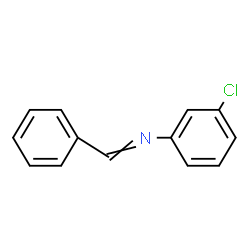 ChemSpider 2D Image | N-(3-Chlorophenyl)-1-phenylmethanimine | C13H10ClN