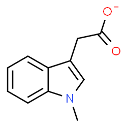 ChemSpider 2D Image | Methyl-indole-3-acetate | C11H10NO2