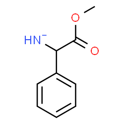 ChemSpider 2D Image | (2-Methoxy-2-oxo-1-phenylethyl)azanide | C9H10NO2