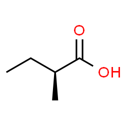 ChemSpider 2D Image | (S)-2-METHYLBUTYRIC ACID | C5H10O2
