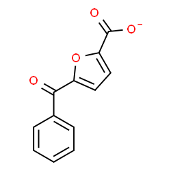 ChemSpider 2D Image | 5-Benzoyl-2-furoate | C12H7O4