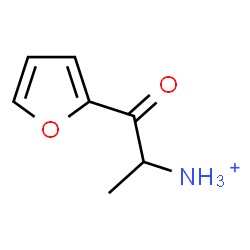 ChemSpider 2D Image | 1-(2-Furyl)-1-oxo-2-propanaminium | C7H10NO2