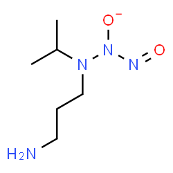 ChemSpider 2D Image | 1-(3-Aminopropyl)-1-isopropyl-3-oxo-2-triazanolate | C6H15N4O2