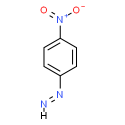 ChemSpider 2D Image | (E)-(4-Nitrophenyl)diazene | C6H5N3O2