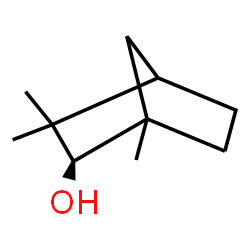 ChemSpider 2D Image | (2R)-1,3,3-Trimethylbicyclo[2.2.1]heptan-2-ol | C10H18O