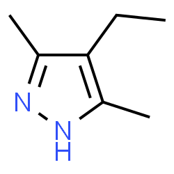 ChemSpider 2D Image | 4-Ethyl-3,5-dimethylpyrazole | C7H12N2