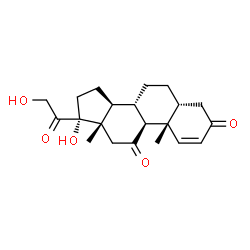 ChemSpider 2D Image | (5?)-4,5-dihydroprednisone | C21H28O5