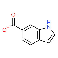ChemSpider 2D Image | 1H-Indole-6-carboxylate | C9H6NO2