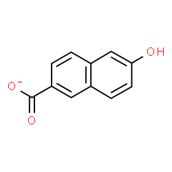 ChemSpider 2D Image | 6-Hydroxy-2-naphthoate | C11H7O3