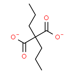ChemSpider 2D Image | Dipropylmalonate | C9H14O4