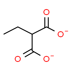 ChemSpider 2D Image | Ethylmalonate | C5H6O4