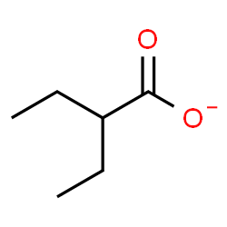 ChemSpider 2D Image | 2-Ethylbutanoate | C6H11O2