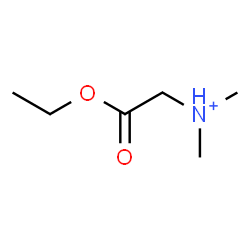 ChemSpider 2D Image | 2-Ethoxy-N,N-dimethyl-2-oxoethanaminium | C6H14NO2