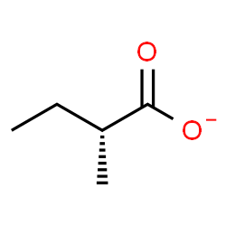 ChemSpider 2D Image | (2R)-2-Methylbutanoate | C5H9O2