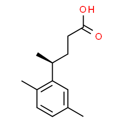 ChemSpider 2D Image | (4S)-4-(2,5-Dimethylphenyl)pentanoic acid | C13H18O2