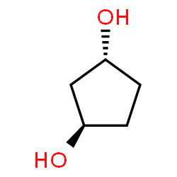 ChemSpider 2D Image | (1R,3R)-1,3-Cyclopentanediol | C5H10O2
