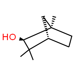 ChemSpider 2D Image | (1R,2S,4S)-1,3,3-Trimethylbicyclo[2.2.1]heptan-2-ol | C10H18O