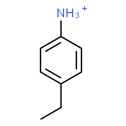 ChemSpider 2D Image | 4-Ethylanilinium | C8H12N