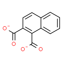 ChemSpider 2D Image | 1,2-Naphthalenedicarboxylate | C12H6O4