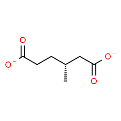 ChemSpider 2D Image | (3R)-3-Methylhexanedioate | C7H10O4