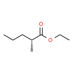ChemSpider 2D Image | Ethyl (2R)-2-methylpentanoate | C8H16O2