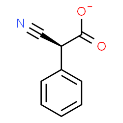 ChemSpider 2D Image | (2S)-Cyano(phenyl)acetate | C9H6NO2
