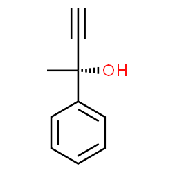 ChemSpider 2D Image | (2R)-2-Phenyl-3-butyn-2-ol | C10H10O