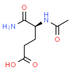 ChemSpider 2D Image | N~2~-Acetyl-L-alpha-glutamine | C7H12N2O4