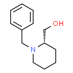 ChemSpider 2D Image | [(2S)-1-Benzyl-2-piperidinyl]methanol | C13H19NO