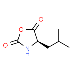 ChemSpider 2D Image | (R)-4-Isobutyloxazolidine-2,5-dione | C7H11NO3
