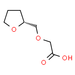 ChemSpider 2D Image | [(2R)-Tetrahydro-2-furanylmethoxy]acetic acid | C7H12O4