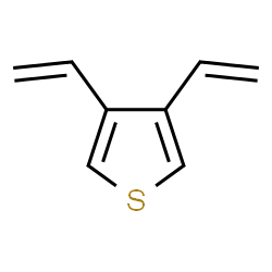 ChemSpider 2D Image | 3,4-Divinylthiophene | C8H8S