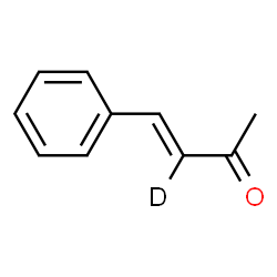 ChemSpider 2D Image | (3E)-4-Phenyl(3-~2~H)-3-buten-2-one | C10H9DO