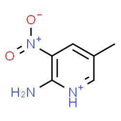 ChemSpider 2D Image | 2-Amino-5-methyl-3-nitropyridinium | C6H8N3O2
