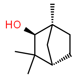 ChemSpider 2D Image | (1S,2S,4S)-1,3,3-Trimethylbicyclo[2.2.1]heptan-2-ol | C10H18O