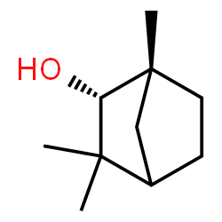 ChemSpider 2D Image | (1R,2R)-1,3,3-Trimethylbicyclo[2.2.1]heptan-2-ol | C10H18O