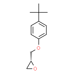 ChemSpider 2D Image | (-)-4-tert-butylphenyl glycidyl ether | C13H18O2