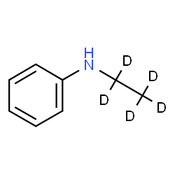 ChemSpider 2D Image | N-(~2~H_5_)Ethylaniline | C8H6D5N