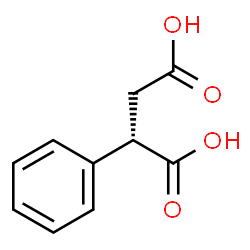 ChemSpider 2D Image | (+)-Phenylsuccinic acid | C10H10O4