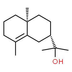 ChemSpider 2D Image | 2-[(2S,4aS)-4a,8-Dimethyl-1,2,3,4,4a,5,6,7-octahydro-2-naphthalenyl]-2-propanol | C15H26O
